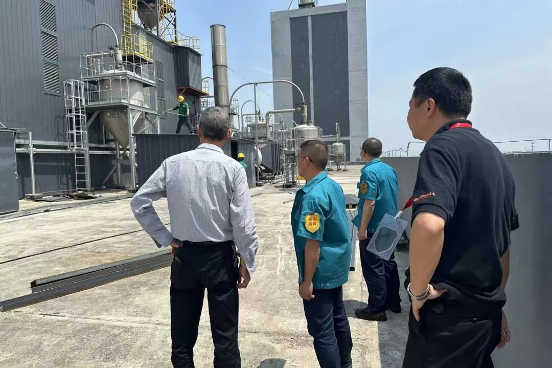 Changshu Polyester nggawa pemeriksaan safety sadurunge preinan Mei Day